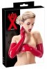 Latex gloves lateksowe czerwone rękawiczki S